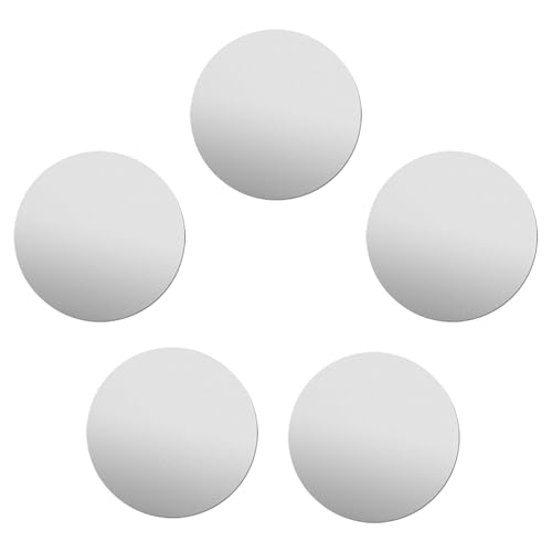 3" Stainless Steel Disc,12Gauge 2mm Thickness Round Metal Plate Stainless Steel Circles Blanks for Crafts, Jewelry Making, DIY, Electrical Repair(5 Pac) - size: Dia:3", style: Thickness:12Ga/2.0mm