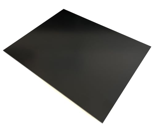 1pcs G10 Glass Fiber Sheet 400X500X6.0MM for RC Model Black Color - size: 400 X 500 X 6.0MM