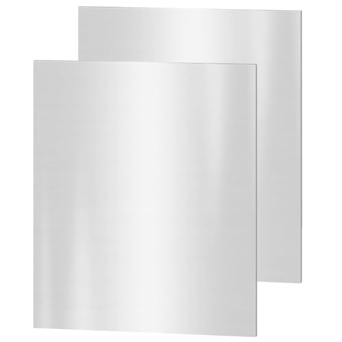 2PACK 304 Stainless Steel Sheets, 4 x 6 x 0.04 inch(19 Gauge) 1mm Thickness Stainless Steel Plates Shim Plates Metal Sheets for Kitchen DIY Craft Making - size: 4 x 6 inch (2PCS)