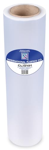 International Plastics Co. 18" 70 Gauge Plastic Stretch Film/Wrap 1500ft - size: 1 Pack, style: Pro 18" Clear