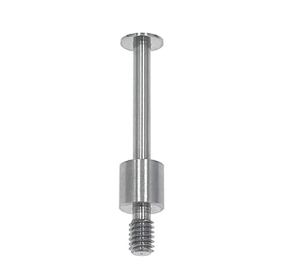 SUXING Flat Contact Points for Dial Indicator Depth 0.4mm Thickness 5mm Diameter 4-48 UNF Thread (4-48UNF D5L20) - size: 4-48UNF D5L20