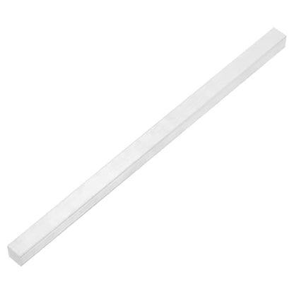 uxcell Square Aluminum Flat Bar, 5/8" Thickness 5/8" Width 12" Length Square 6063 Aluminum Flat Plate, 16 x 16 x 305mm Solid Mill Stock - size: 5/8" T x 5/8" W x 12" L