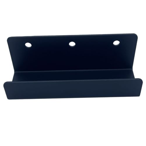 4 PCS Black Steel Wall Tile Bracket, Ladder Hanger for Wall Mount, U Bracket, Billboard Hook, Thickness 2 mm, Slot Width 38mm - size: Slot width 38mm