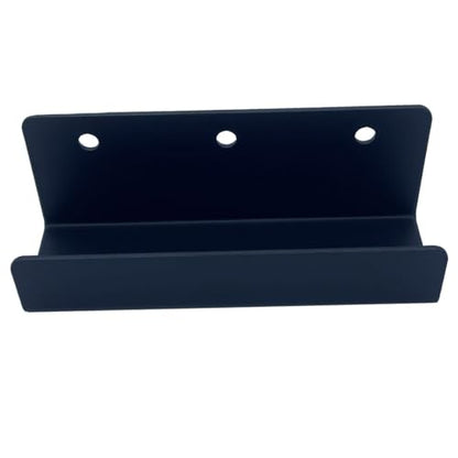 4 PCS Black Steel Wall Tile Bracket, Ladder Hanger for Wall Mount, U Bracket, Billboard Hook, Thickness 2 mm, Slot Width 38mm - size: Slot width 38mm