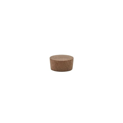 Wood Plugs for Furniture, 1/2 inch Walnut Wood Flat-Head Plug, Wooden Plugs for Screw Holes - Pack of 25 by Woodpeckers - size: 1/2 Inch