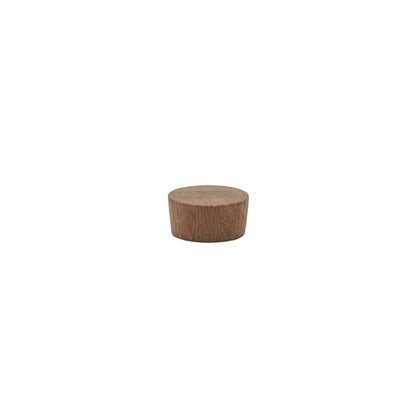 Wood Plugs for Furniture, 1/2 inch Walnut Wood Flat-Head Plug, Wooden Plugs for Screw Holes - Pack of 25 by Woodpeckers - size: 1/2 Inch