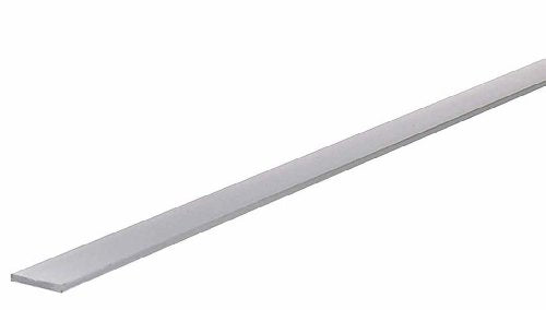 MD Building Aluminum Flat Bar, Mill, 1in x 1/4in x 48in - color: Mill, size: 1 in x 1/4 in x 48 in