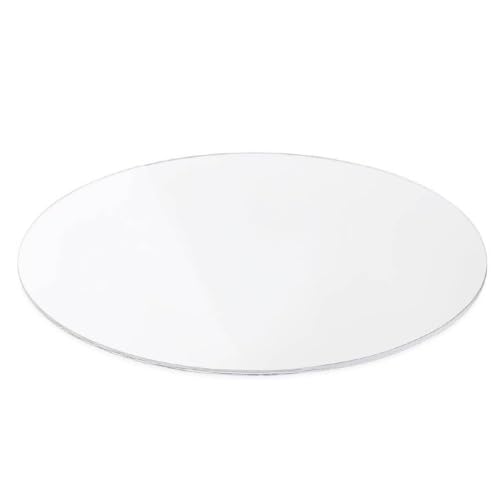 Clear Acrylic Plexiglass Lucite Circle Round Disc Every Thickness and Diameter Available