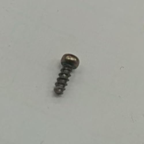 Stainless Steel Thread Cutting Screws, Pan Head, Phillips Drive, #2-56 Thread Size, 1/4" Length, for 1/64 Scale Model Car Repair and Miniature Projects (Pack of 100)