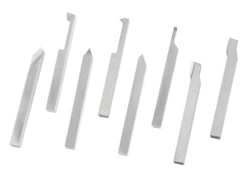 Accusize Industrial Tools HSS Tool Bit Pre-Ground, 1/4 in, 2662-2001 - size: 1/4 in