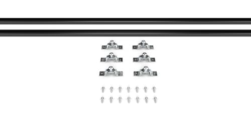 USA Made | Heavy-Duty Mirror Support Brackets | Adjustable 60" Mounting System | Securely Attach Mirrors to Dressers & Furniture | Reinforced Stability & Safety