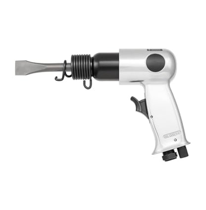 Air Hammer 4500 BPM Pneumatic Hammer Kit with Needle Scaler & 4 Chisels, Round Shank Air Chisel Tool for Metal Cutting, Concrete Demolition, Scraping