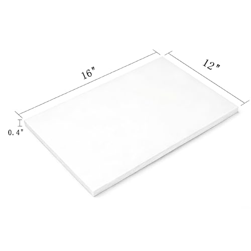 1 Pcs 12" X 16" X 0.4" Ceramic Fiber Insulation Board,Fireproof Insulation Board,Flame Retardant, Heat Resistant,High Temperature Tool for Wood Stove Fireplaces Furnaces Forges Kiln (2300F) - size: 12"X 16"X 0.4"