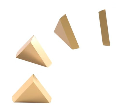 Accusize Industrial Tools Tpg321 Carbide Inserts Tin Coated 10 Pcs, 2127-1026x10 - size: TPG321