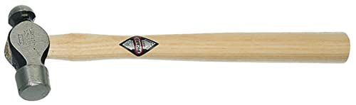 Picard Engineers Hammer 900g – English Pattern, Ball Peen Hammer, Alloy Steel Head, Polished Face & Ball, Ash Wood Handle, 380mm, Metalworking Tools – 0000901-0900 - size: 900g