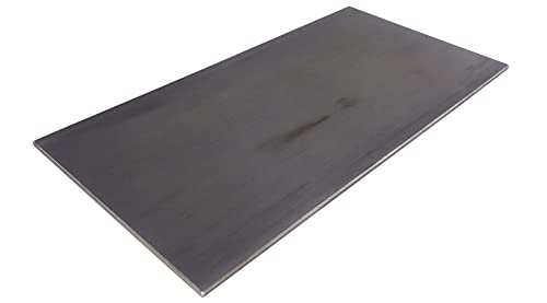 Weldable Hot Rolled Mild Steel Flat Bar (6" x 1/8", 12", 1 Pack) - size: 6" x 1/8"