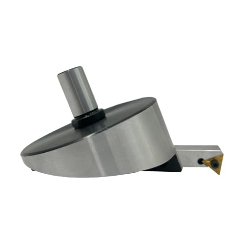 MachEl 4" Fly Cutter with Indexable Carbide Insert Tool 3/4"(19 mm) - size: 3/4" Straight Shank