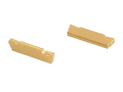 Accusize Industrial Tools Mgmn200 Tin Coated Carbide Inserts, 10 Pcs/Box, 2403-4022x10 - size: MGMN200, Cutting Steel