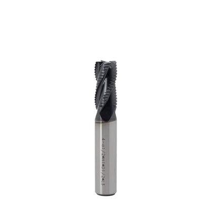 Roughing End Mill JESTUOUS Square Nose 1/2" Shank Dia. 1" Flute Length