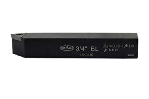Shars (5 Pcs) 3/4" Indexable Carbide Turning Tool Set 404-1043 P] - size: 3/4" 404-1043