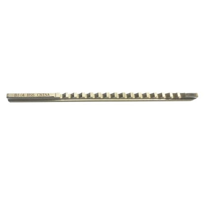 Keyway Broach B1-4mm High Speed Steel for CNC Cutting Machine Tool - size: B-4mm