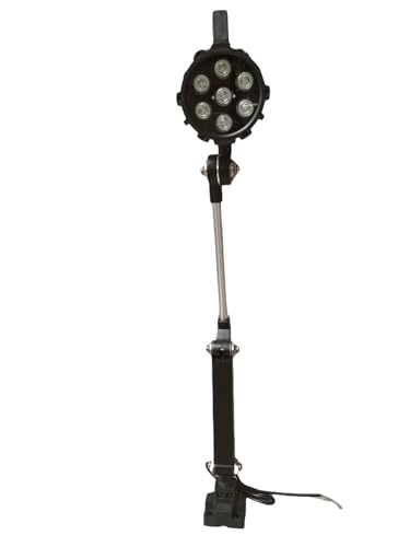 LED Work Lights 24V IP68 Adjustable Aluminum Alloy Industrial Lighting Machine Light for Lathe, CNC Milling Machine, Drilling Machine - Long Arm (7)