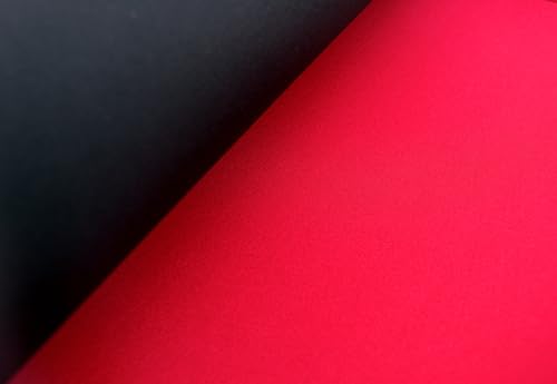 2mm Crimson Neoprene Fabric, Scuba Wetsuit Material, Fabric for Sewing, Thin Foam Rubber Sheet (Crimson, 2' x 4') - color: Crimson Red, size: 2 feet x 4 feet