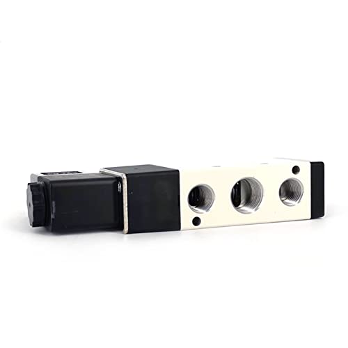 Solenoid Valve 3/8"PT Pneumatic AirTAC 4V310-10 Air 12V/24V/110V/220V Single Coil Pilot-Operated Electric 2 Position 5 Way Connection Type (4V310 PT3/8, AC110V) - size: 4V310 PT3/8, style: AC110V