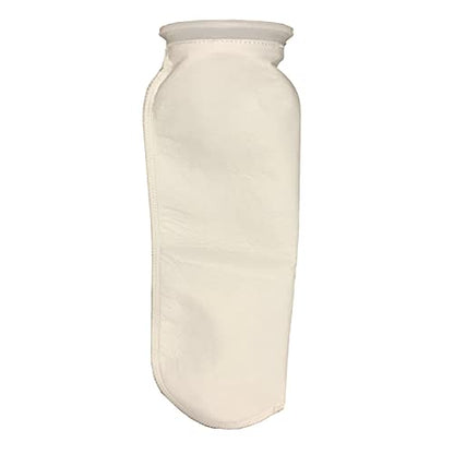 PRM 0.5 Micron Liquid Filter Bags (Qty. 50), Industry Size #2 (7-1/16" x 32"), Polyester Felt with Polypropylene Ring