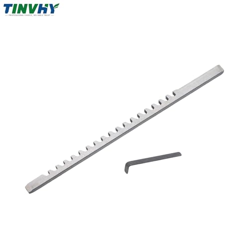 1/8In Type A HSS Keyway Broach 1/8 x 5 with Shim Metal Cutting Tool