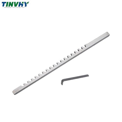 1/8In Type A HSS Keyway Broach 1/8 x 5 with Shim Metal Cutting Tool