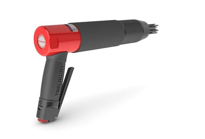 CS Unitec | 199.3003 | Trelawny Low-Vibration VL303 Pistol-Gripped Needle Scaler. 8X Less Vibration, Heavy-Duty, All-Steel Construction, Powerful Performance, 28 Needles - Made in England