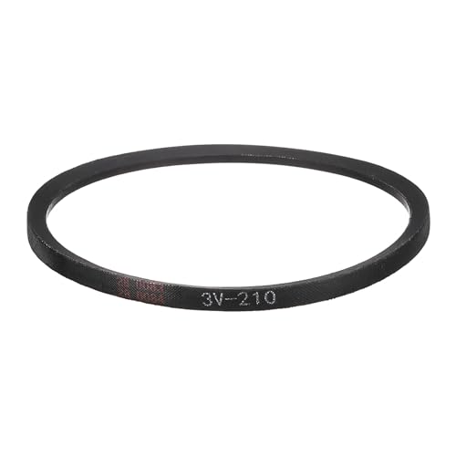 uxcell 3V210 Rubber V Belt 21" Length x 0.38" Width x 0.31" Thick, Industrial Power Transmission Belt - size: 3V210