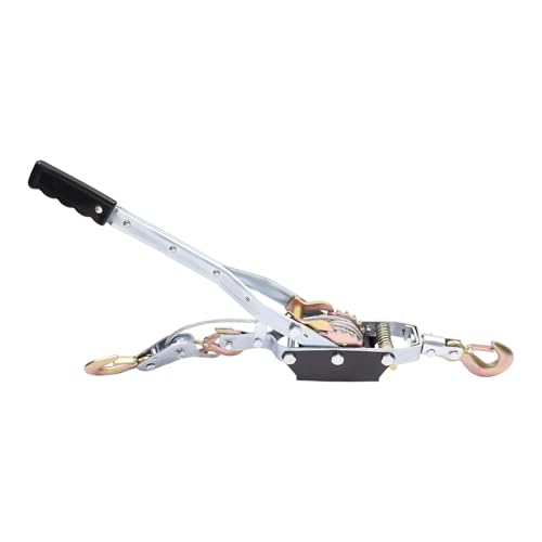 Power Puller Hand Winch, Manual Cable Puller with 11023 lbs Pull & 4409 lbs Lift Capacity, Heavy Duty Anti-Reverse for Vehicle Recovery, Farm, Construction