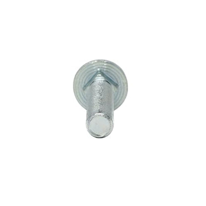 5/8"-11 x 2-1/2" (25 Pack) Zinc Carriage Bolt for Exterior Use, Commercial Grade 307A, Full Thread - by Fastener Depot