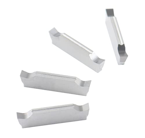 Accusize Carbide Inserts, MGGN200-LH, Cutting Aluminum, 2403-4023x10 - size: MGGN200-LH, Cutting Aluminum