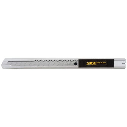 OLFA 9mm Stainless Steel Utility Knife (SVR-1) - Retractable, Auto-Lock