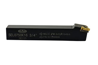 Shars 3/4" SEL-0750-K16 LH Cutting Tool Universal External Threading ToolHolder 404-2729 P] - size: 3/4" x 5", style: Left Hand