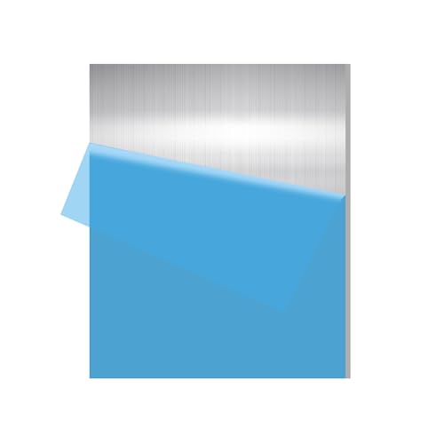 1PCS 6061 Aluminum Sheet Metal 1/4" x 10" x 12", Aluminum Plates Covered with Protective Film, Heat Treatable Aluminum Flat Bar for DIY Craft, Industry - size: 1/4", style: 10" × 12", 1Pcs