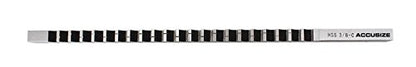 Accusize 3/8 in Style C HSS Keyway Broach, 5000-0022 - size: 3/8 in -C