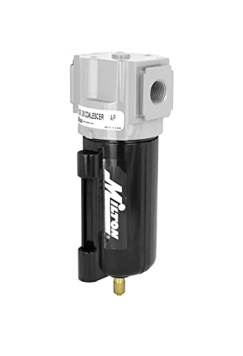Milton Industries 1036 3/8" NPT Metal FRL Coalescing Filter - size: 3/8" NPT