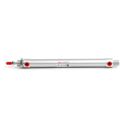 SNS Pneumatic 16mm Bore 150mm Stroke NPT1/8 Aluminum Alloy Mini Air Cylinder Double Action MAL16x150 - size: MAL16*150-NPT