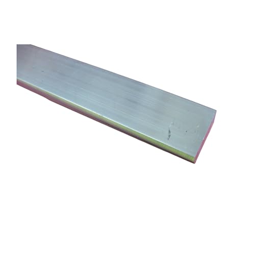 3/4 inch X 1-1/2 inch Aluminum 6061 Flat Bar 8 inch Long T6511 Mill Stock .75 inch X 1.5 inch X 8 Weldable Metal DIY Projects Metalworking Supplies