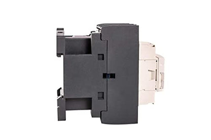Contactor 30A Inductive, 50A Resistive 3 Pole 120VAC Coil, Lighting and Motor control DIN mount, Auxiliary contact NO/NC