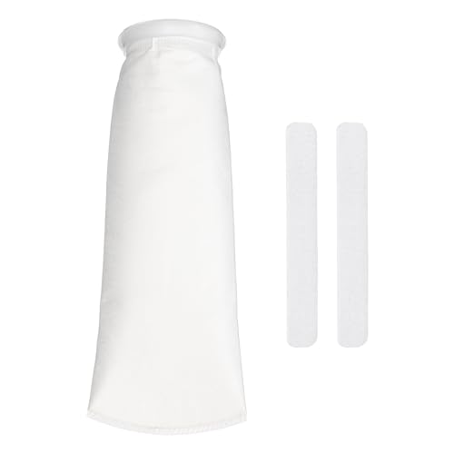 Aquarium Filter Bags Mesh (50 Micron, 4.1" Ring, 15" Long) - size: 50 Micron - 15" Long 4.1" Ring