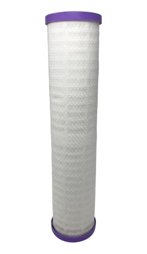 Home Master CfRFgaCC-20BB Replacement Whole House Water Filter, High Flow 20gpm, Radial Flow Granular Catalytic Carbon, 20" x 4.5" Fits Big Blue - color: Catalytic Carbon Radial-Flow