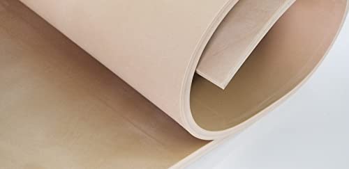 Natural Gum Rubber TAN 40A (.250" (1/4") Thick, 6" Wide x 6" Long (Sample)) - size: .250" (1/4") Thick, style: 6" Wide x 6" Long (Sample)