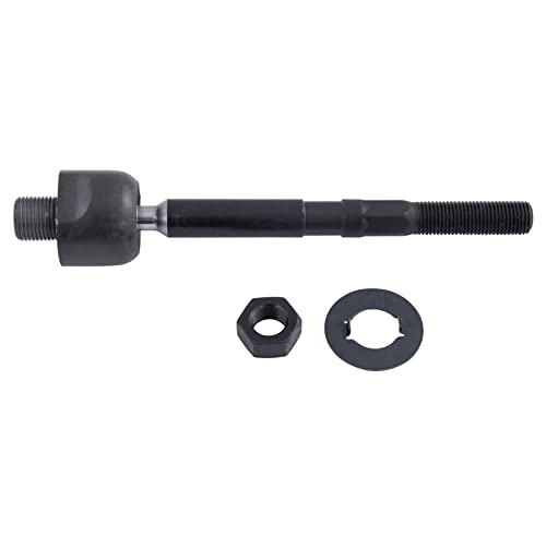 TRQ Front Steering Kit Steering Rack & Pinion Bellow Tie Rod - style: PSA27298
