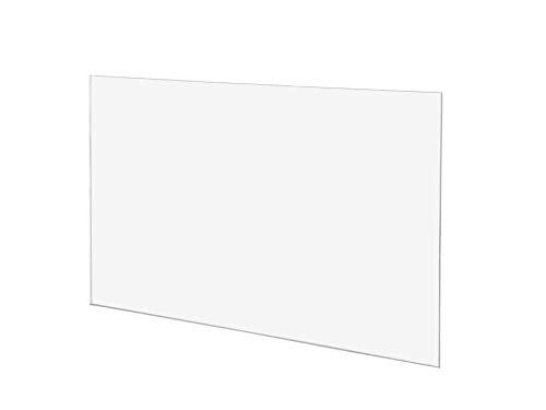 Clear Acrylic Plexiglass Sheet - 1/8" Thick Cast - 9" x 12"