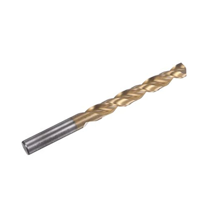 HARFINGTON Twist Drill Bit 11.5mm Titanium Coated (HSS-E) M42 High Speed Steel 8% Cobalt Straight Shank for Stainless Steel Aluminum Alloy Metal - size: 11.5mm